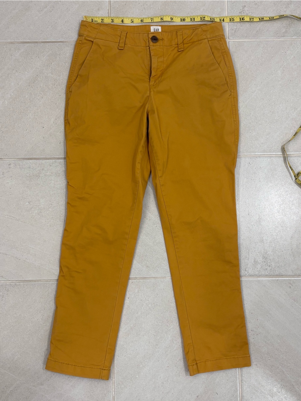 GAP Mustard Yellow Women's Chinos